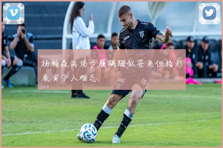 杨瀚森离场步履蹒跚似苍老但精彩表演令人难忘